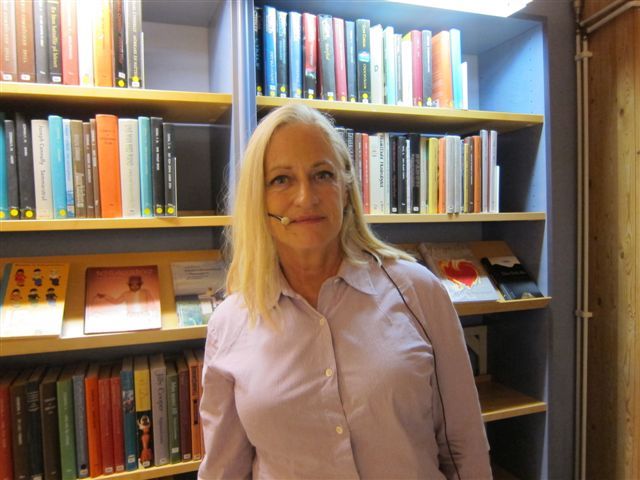 Doris Dahlin berättade om sitt författarskap 2010 under rubriken